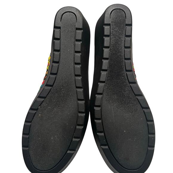 Steve Madden Brice Mary Jane Platform Wedge
11 Woven Comfort Multicolor Shoe - Picture 6 of 8